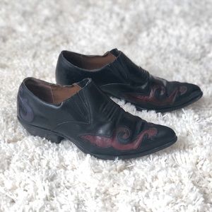 Sweet Vintage Western Cowboy Ankle Booties